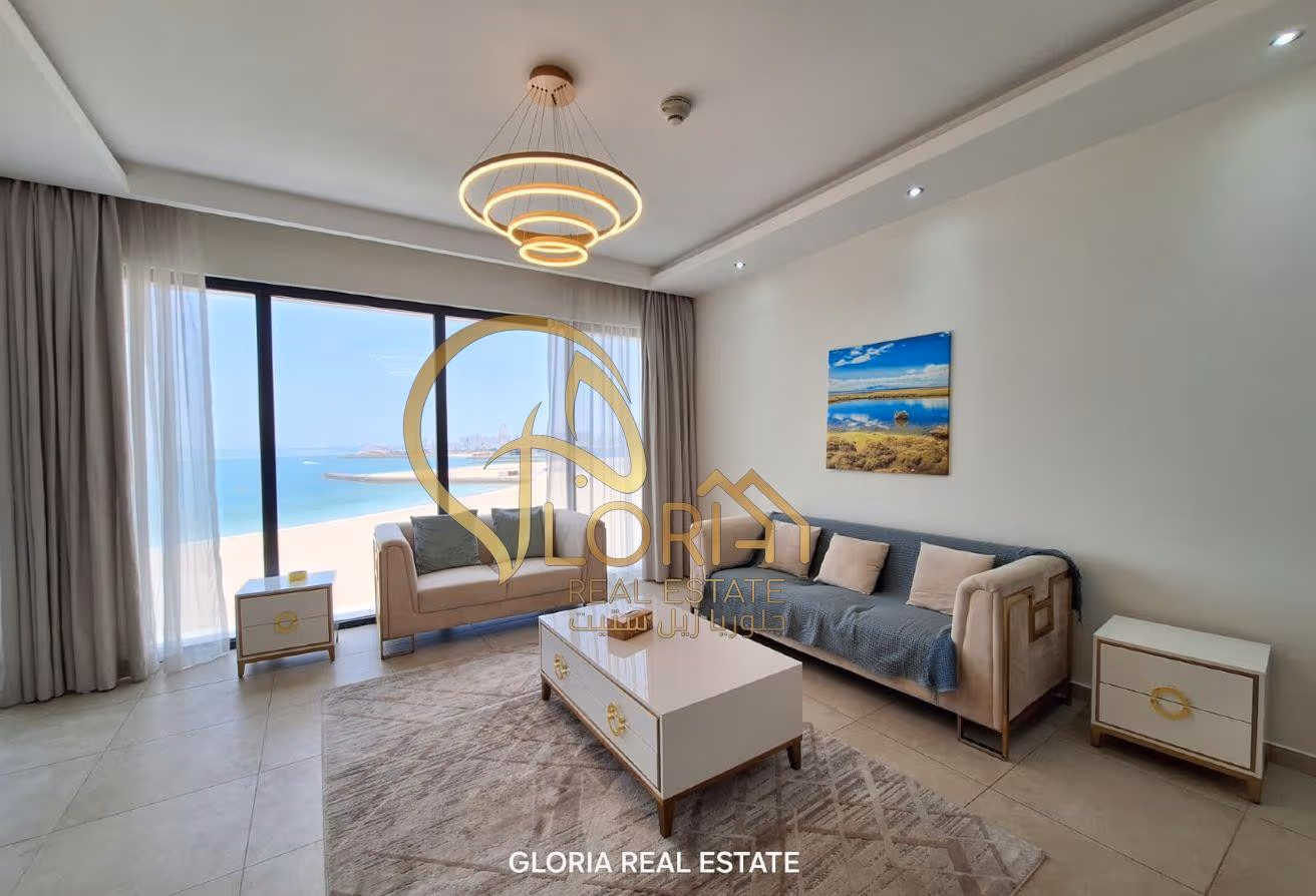 Luxury Furnished 1BHK Full Sea View Lusail Marina