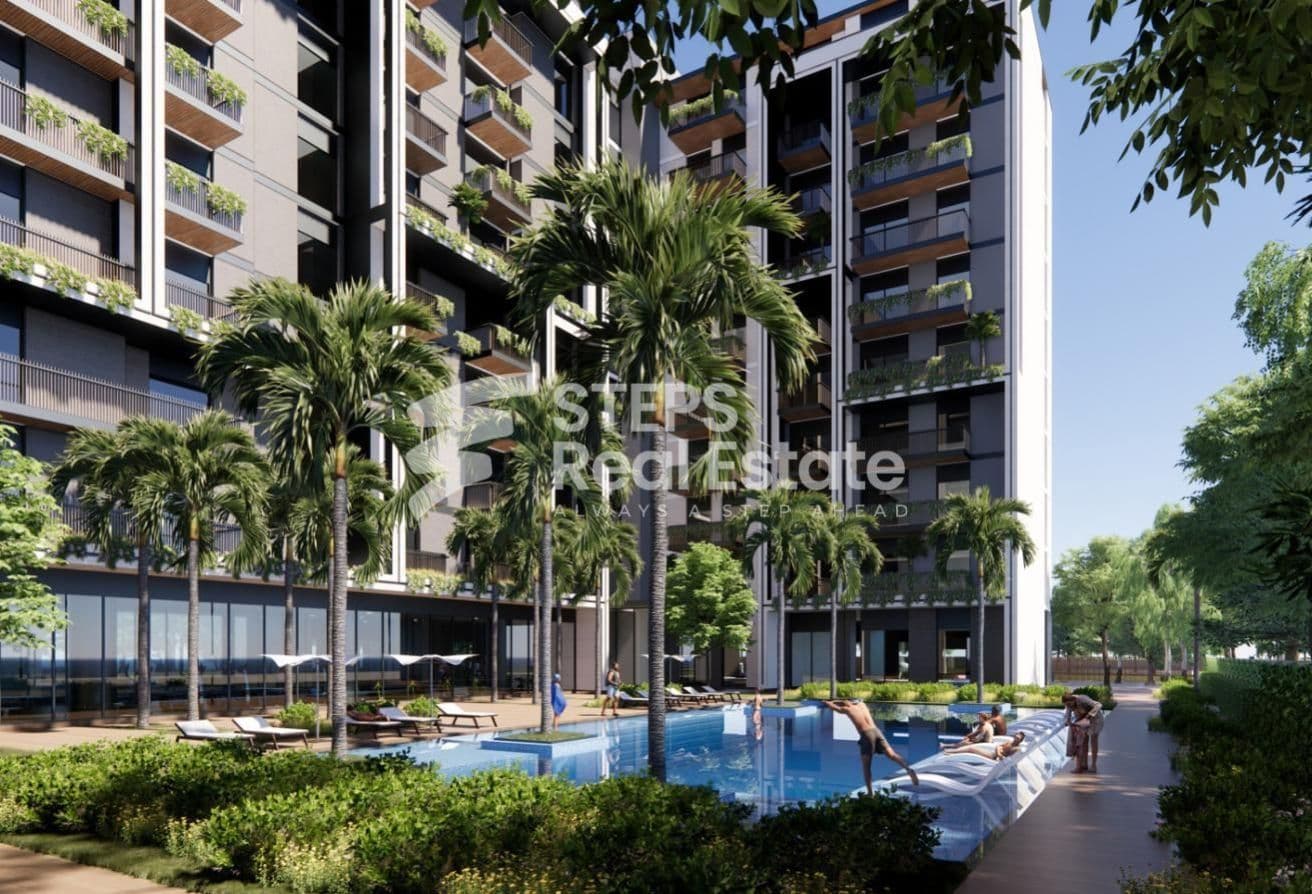 Beautiful Corner Apartment with Balcony in Lusail