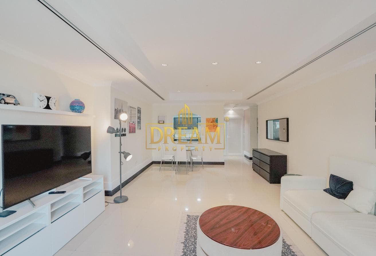 Luxury FF 1-Bedroom Apt in Porto Arabia | For Rent