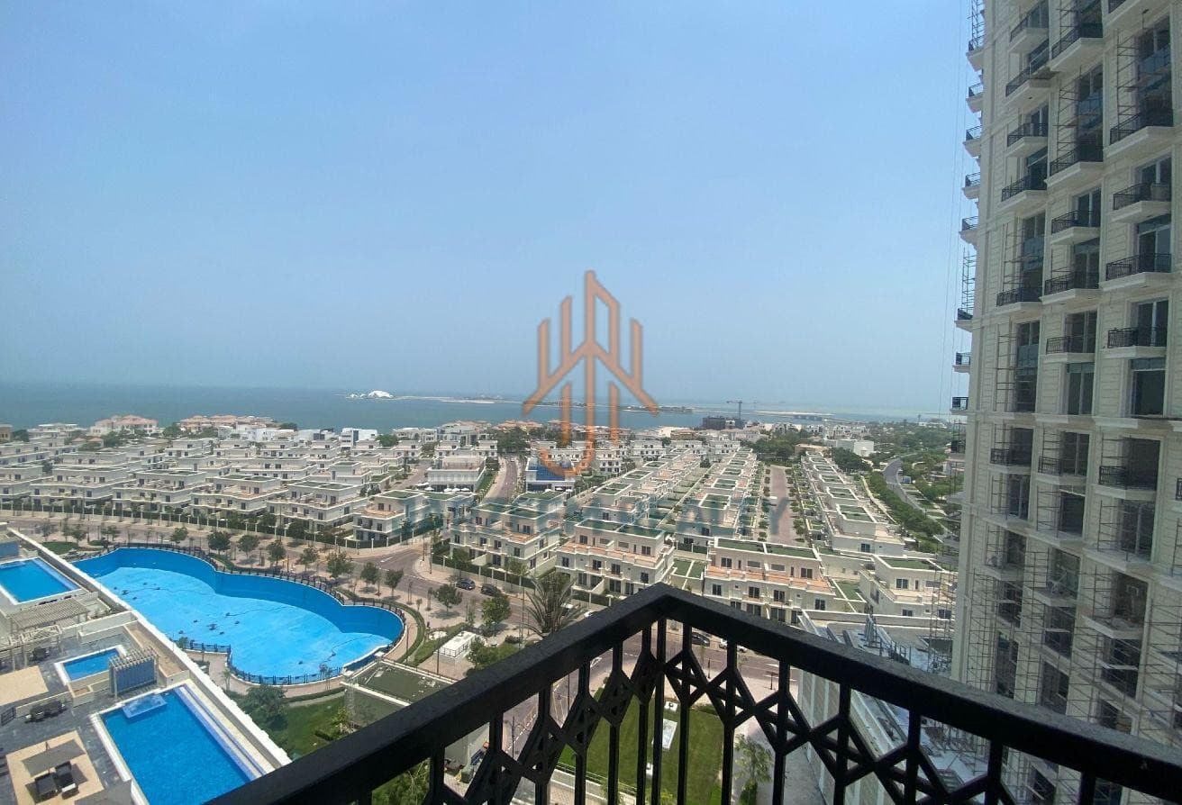 3BR Plus Maids Room | FF | Sea view | Balcony