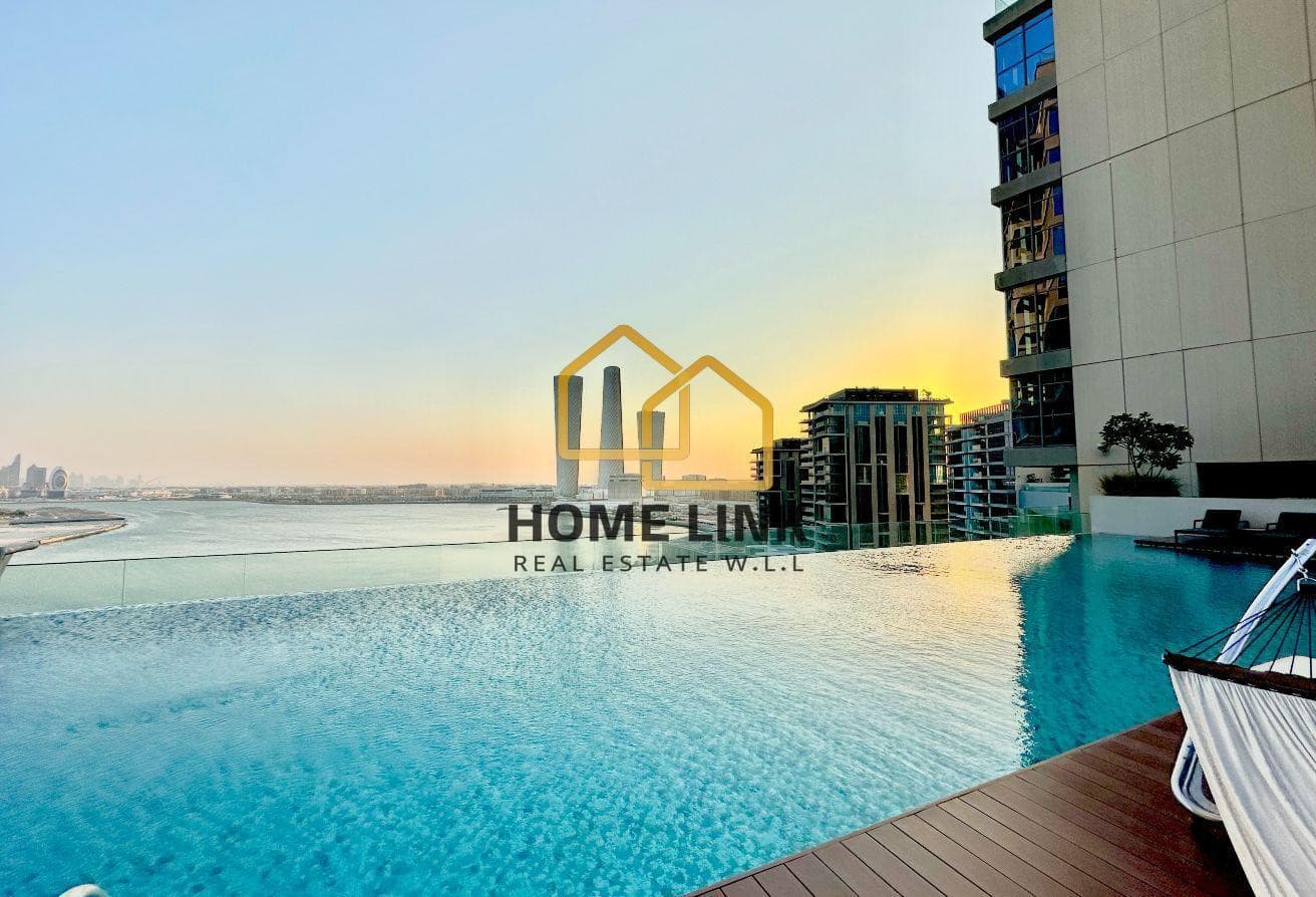 DIRECT SEA VIEW | LUXURY 2 BR SEMI FURNISHED UNIT