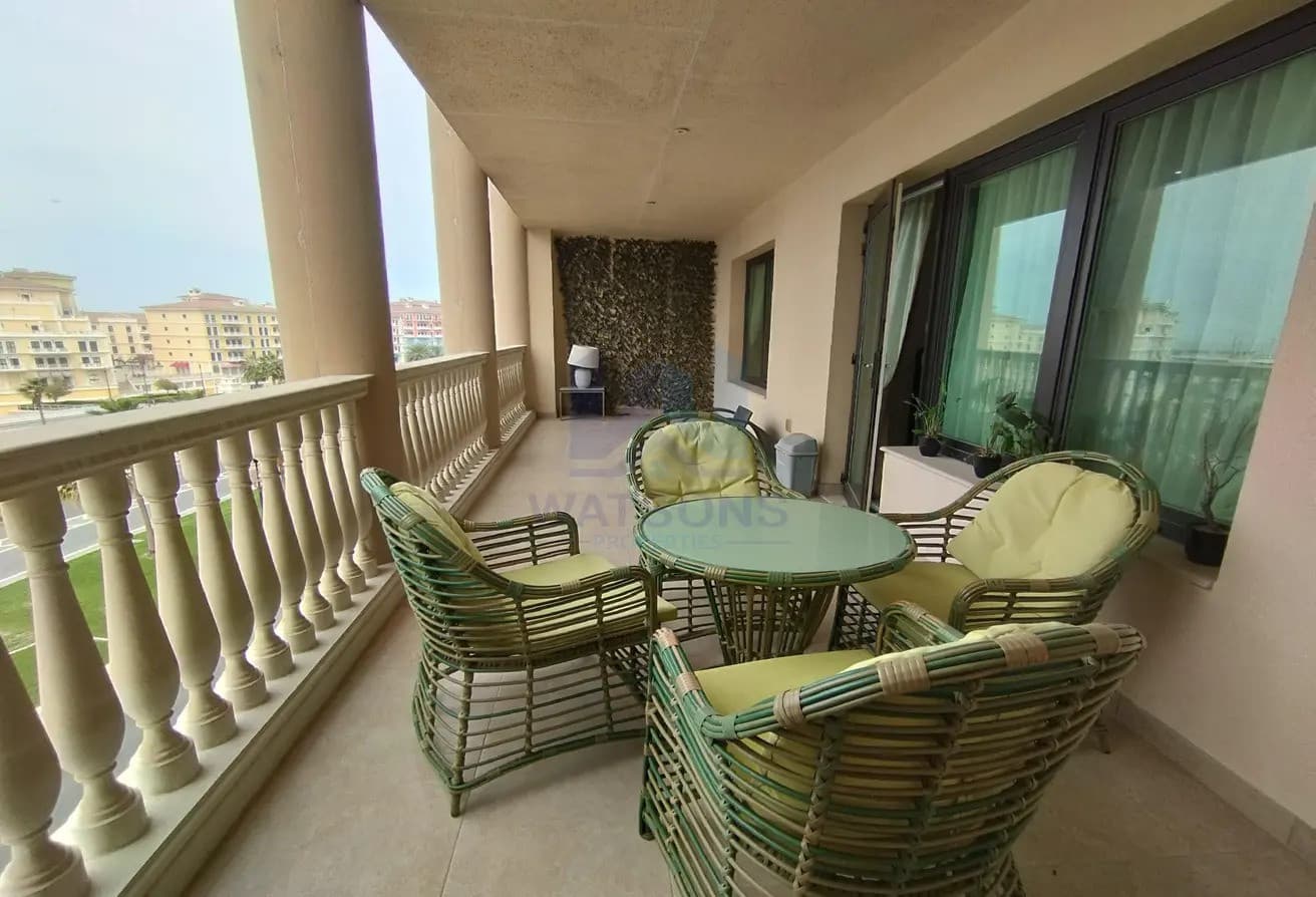 SPACIOUS FURNISHED 1BHK APT+ BALCONY FOR SALE