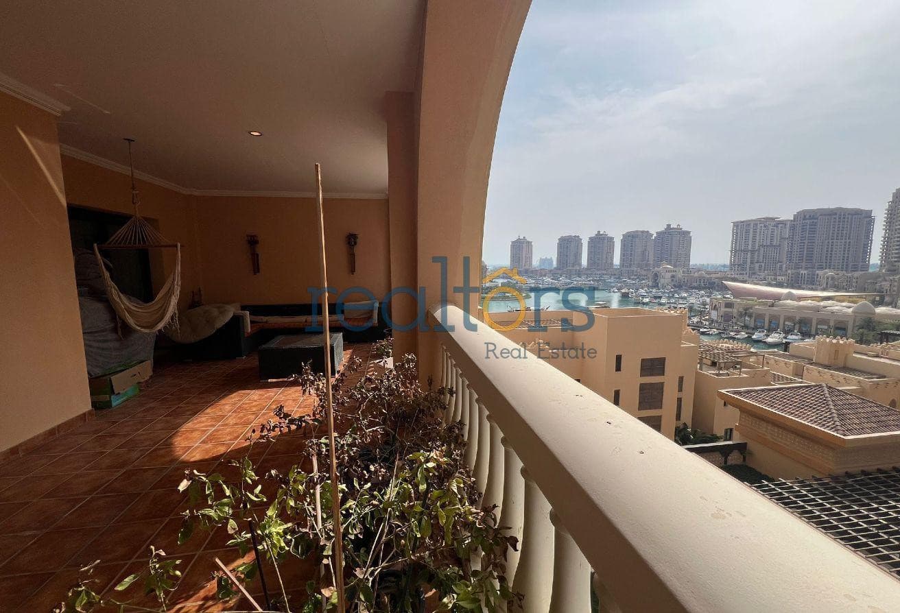 Large 2BR Fully Furnished | Partial Marina View