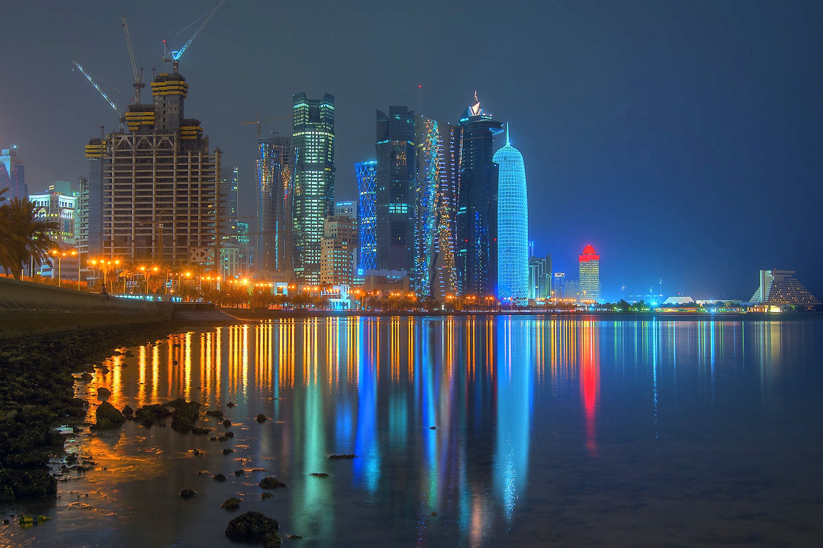 Marvel at the Doha Skyline